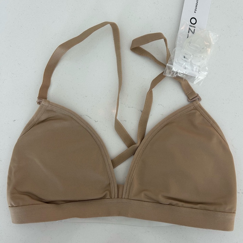 Invisible Comfort Wireless Bralette - Tan